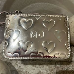 Marc Jacobs Metallic Pouch Hearts